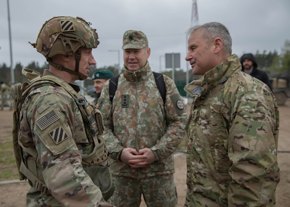 Saber Strike 24: Fire Support Coordination Exercise (FSCX) Observance By Senior Leaders