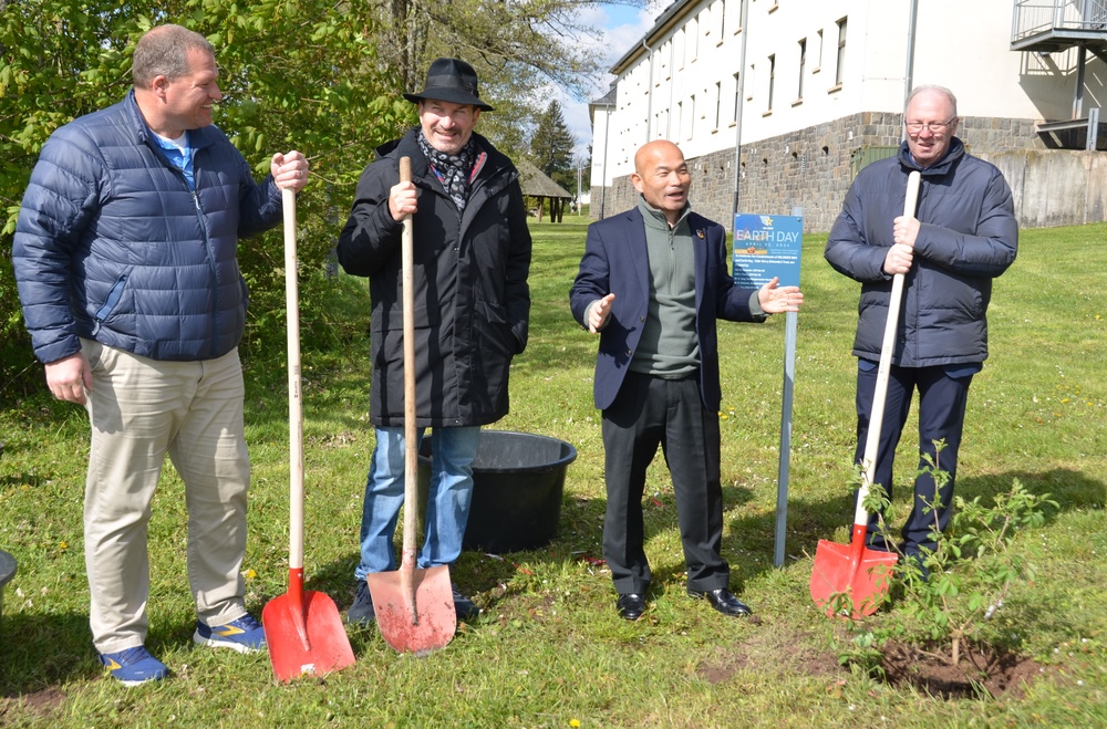 ‘Sustain the Mission, Secure the Future’: USAG Rheinland-Pfalz honors Earth Day with tree planting event at Smith Barracks