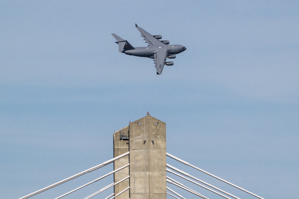 Thunder air show features dozens of military aircraft