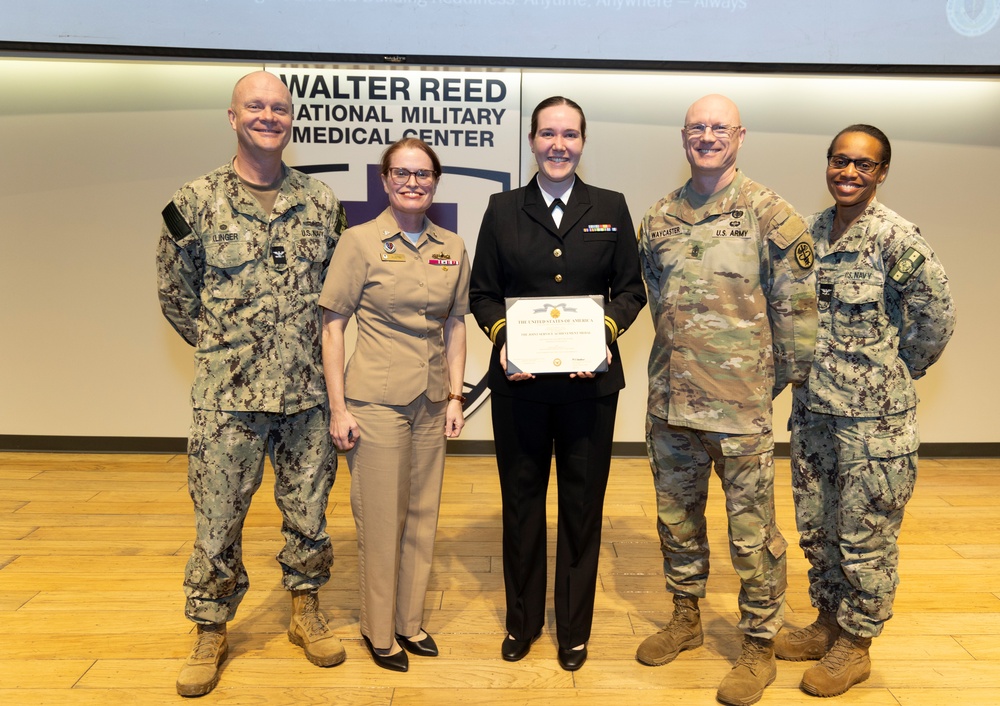 Walter Reed’s Junior Officer of the Quarter Embodies Patient-Centered Excellence