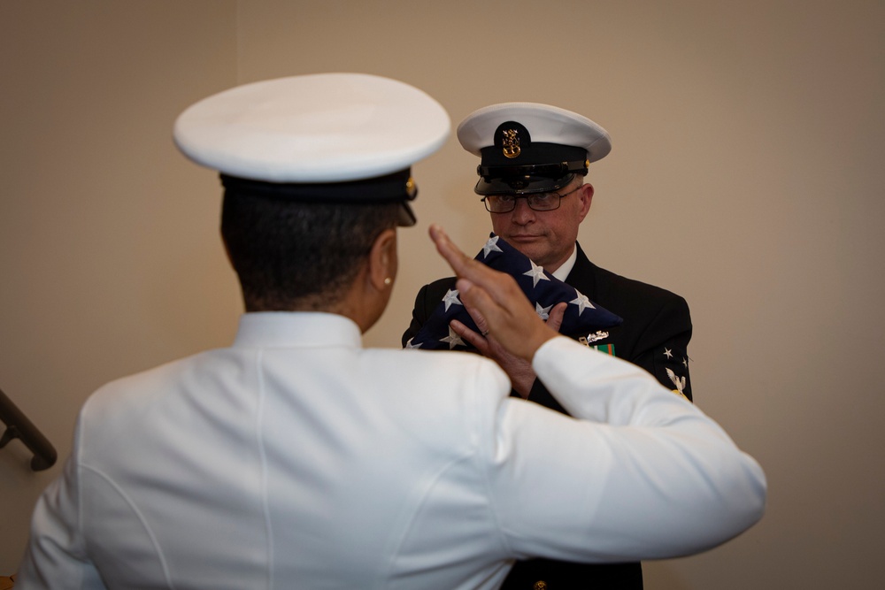 Naval Medical Forces Atlantic Command Master Chief Retires After 31 Years of Service