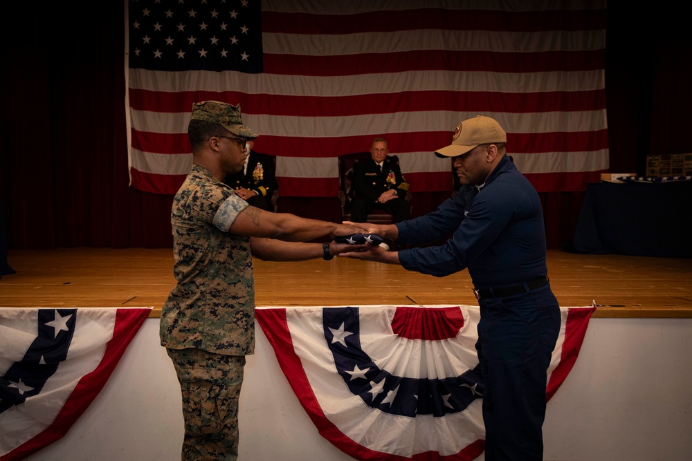 Naval Medical Forces Atlantic Command Master Chief Retires After 31 Years of Service