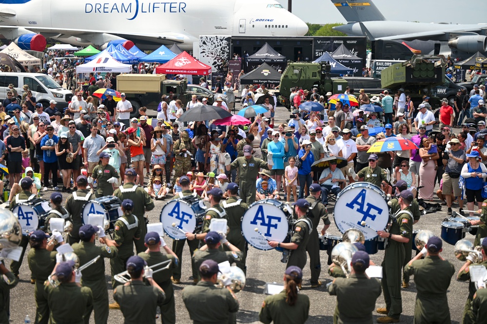 U.S. Air Force Academy Drum and Bugle Corps performance