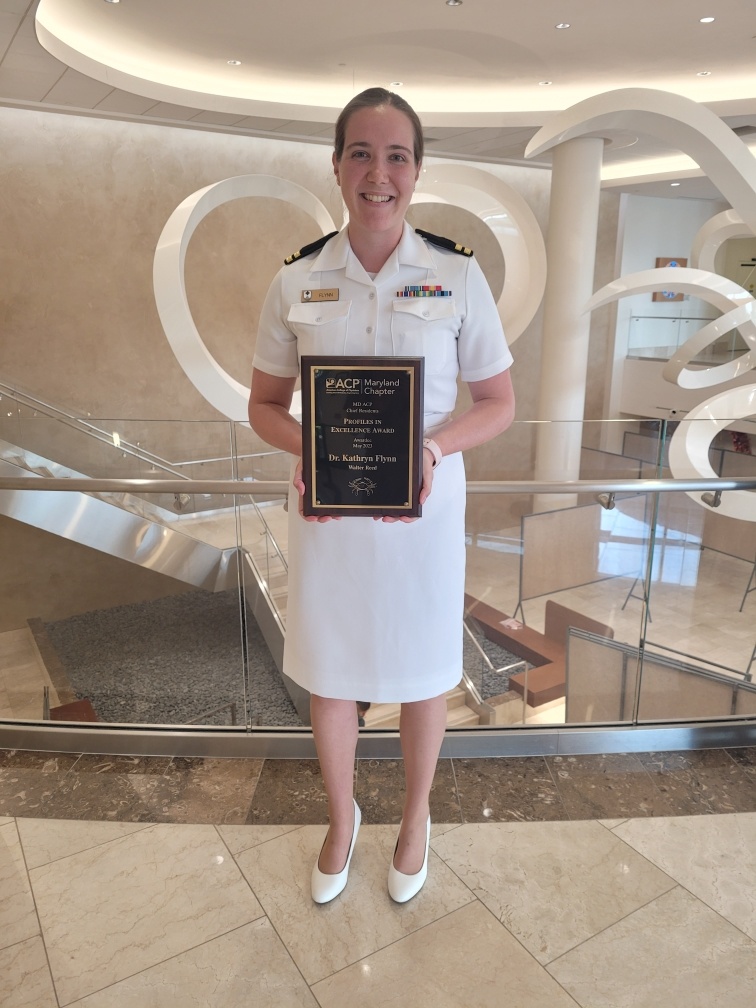 Walter Reed’s Junior Officer of the Quarter Embodies Patient-Centered Excellence