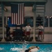 U.S. Marines Compete in a Swimming Event During the 2024 Fittest Instructor Competition