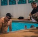 U.S. Marines Compete in a Swimming Event During the 2024 Fittest Instructor Competition