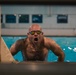 U.S. Marines Compete in a Swimming Event During the 2024 Fittest Instructor Competition