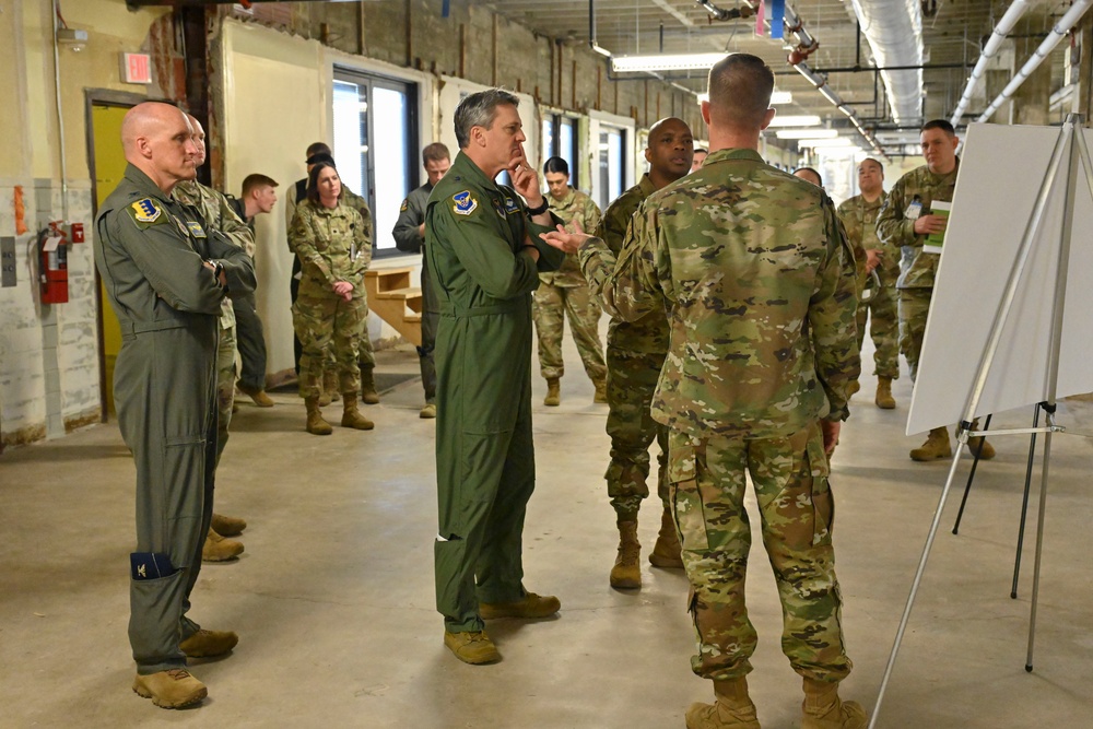 Eighth Air Force commander visits Raider country