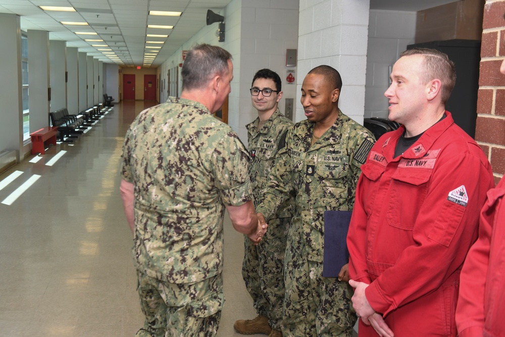 NETC Commander Visits Great Lakes