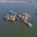 U.S. Army Corps of Engineers clears wreckage from Limited Access Channel in Port of Baltimore