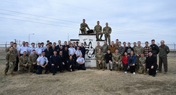 Colorado Air Academy High School &amp; South Dakota State University cadets tour Ellsworth Air Force Base