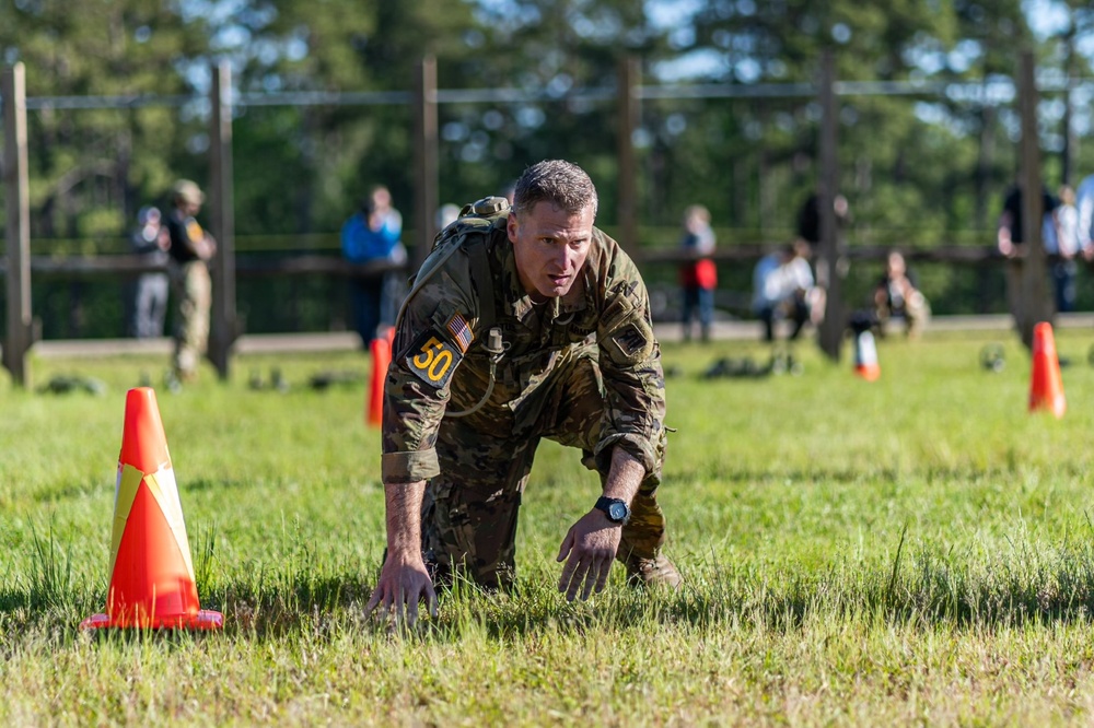 After nine-year break, Guardsman takes part in Best Ranger Competition