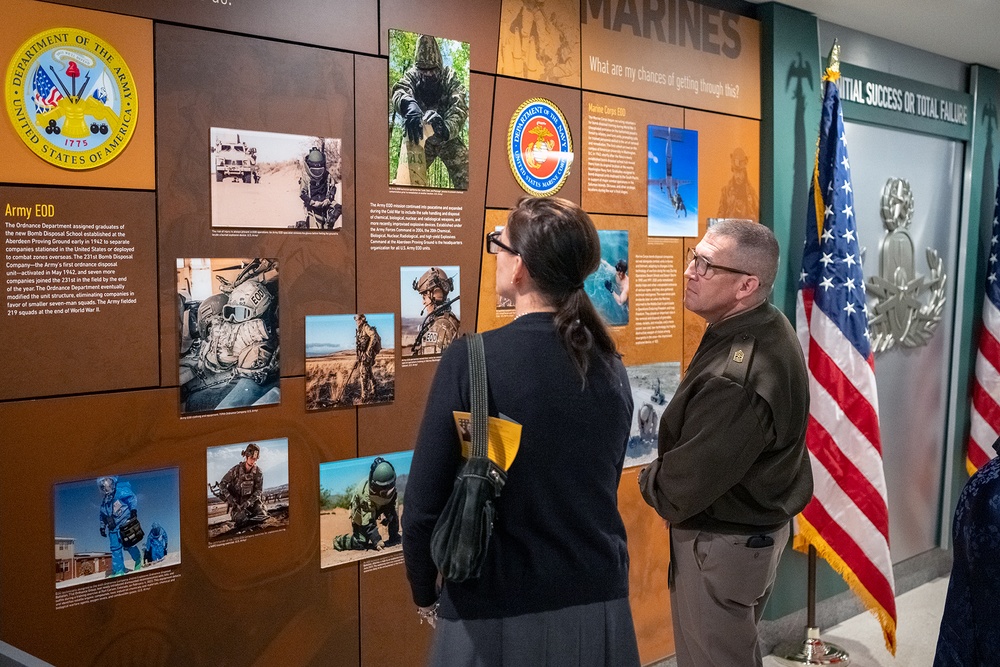 Pentagon EOD Exhibit Unveiling