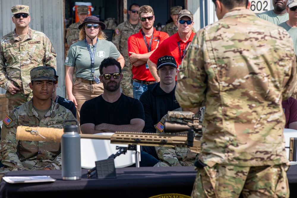 NASCAR drivers experience a day in the life of a special forces soldier