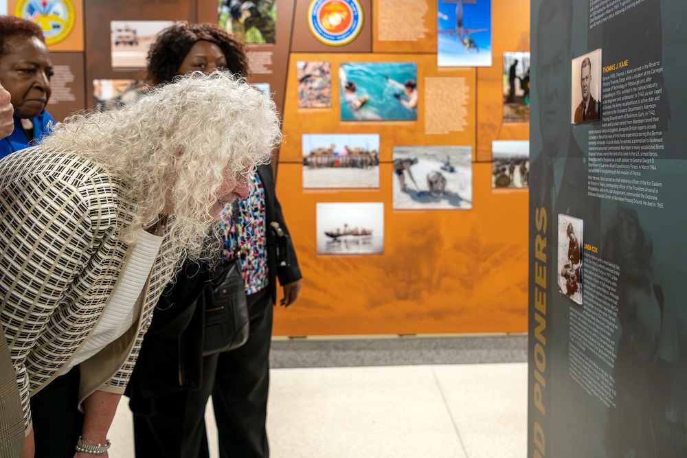 Pentagon EOD Exhibit Unveiling