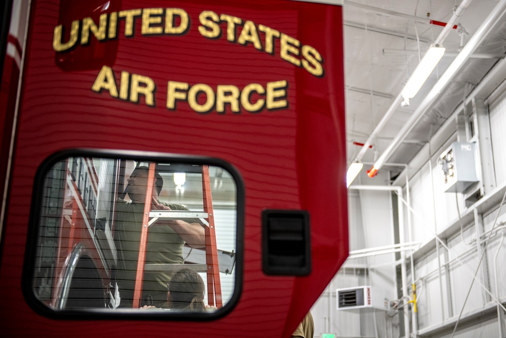 180FW Vehicle Maintenance Training Exercise