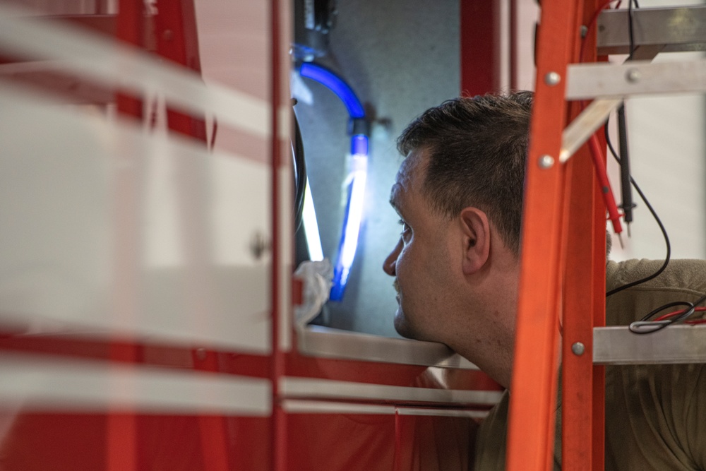 180FW Vehicle Maintenance Training Exercise
