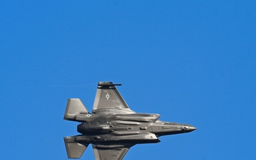 F-35A Lightning II returns from sortie