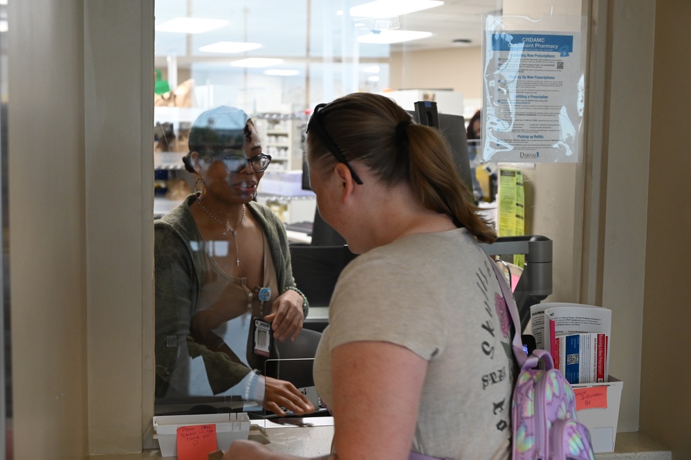 CRDAMC pharmacy team safely working towards better wait times