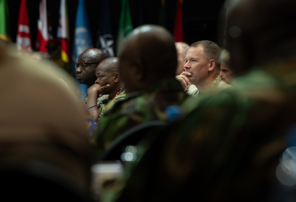 African Land Forces Summit hosts plenary session on Human Trafficking and Migration Impacts on Security