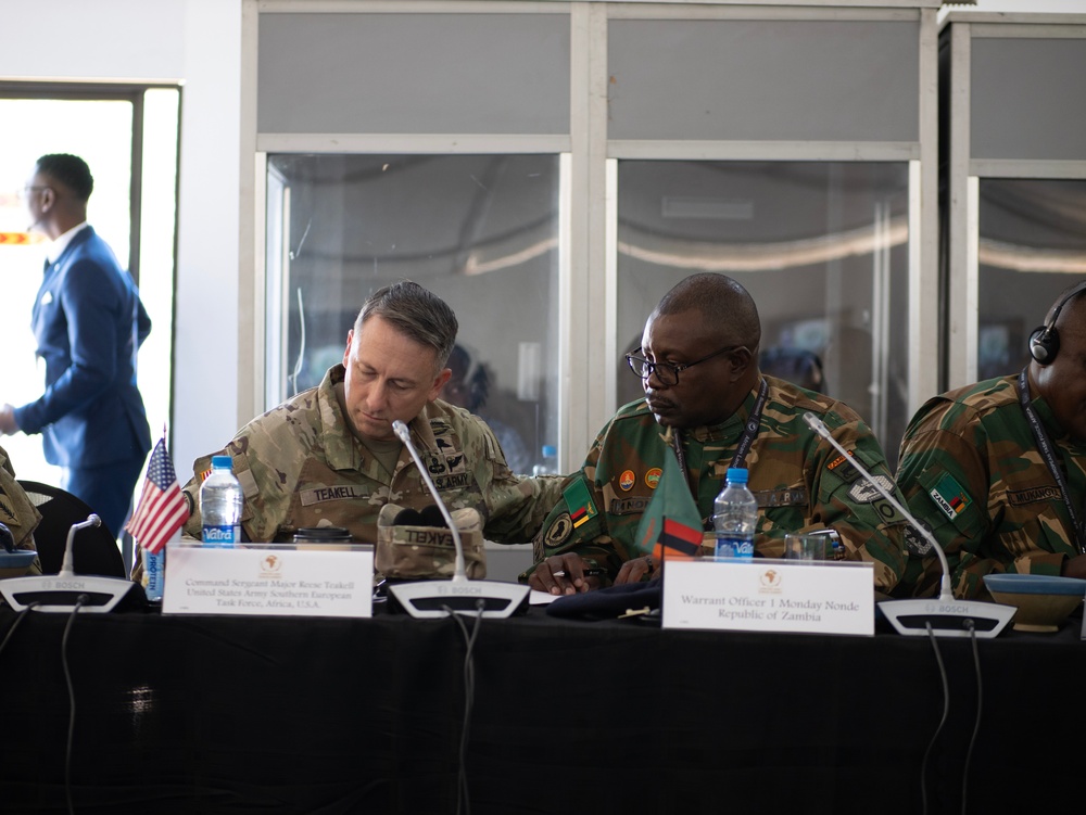 Senior Enlisted Leader Forum begins at African Land Forces Summit 2024