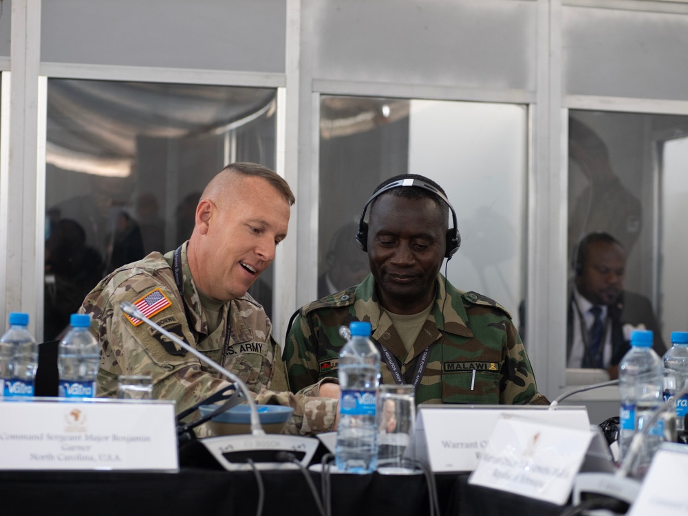 Senior Enlisted Leader Forum begins at African Land Forces Summit 2024