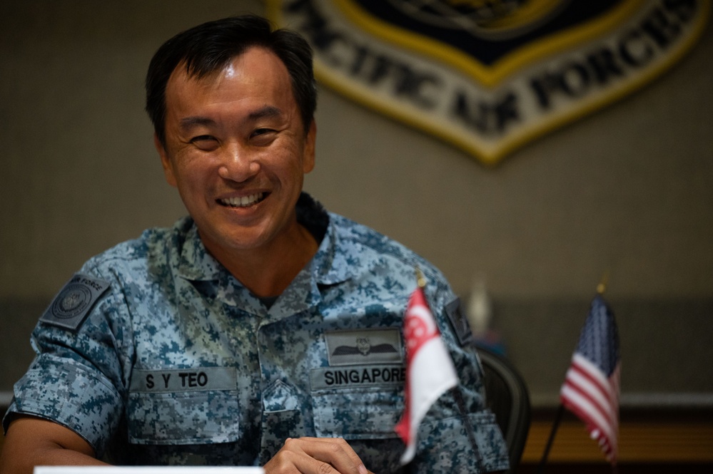 US, Republic of Singapore Air Force Airmen gather for dialogue