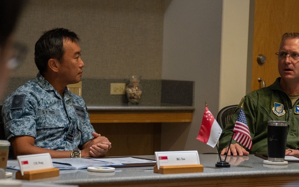 US, Republic of Singapore Air Force Airmen gather for dialogue