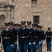 The U.S. Army Drill Team attends Army Day at the Alamo