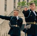 The U.S. Army Drill Team attends Army Day at the Alamo