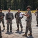 U.S. Marines and Royal Marines compete in a modified Biathlon during the 2024 Fittest Instructor Competition