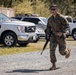 U.S. Marines and Royal Marines compete in a modified Biathlon during the 2024 Fittest Instructor Competition