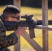 U.S. Marines and Royal Marines compete in a modified Biathlon during the 2024 Fittest Instructor Competition