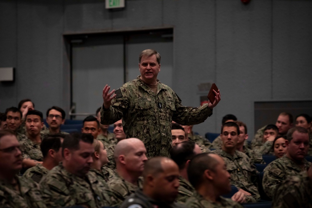 Vice Adm. Kacher Speaks at JO Symposium