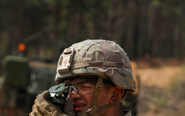 Soldiers train for the Expert Soldier, Infantry, Medical Badge.