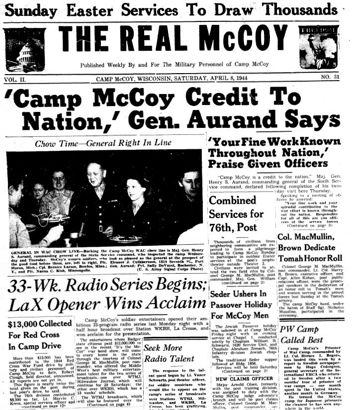 This Month in Fort McCoy History — April