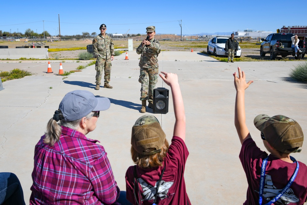944th FW Operation Reserve Kids 2024: Military Working Dog Demonstrations