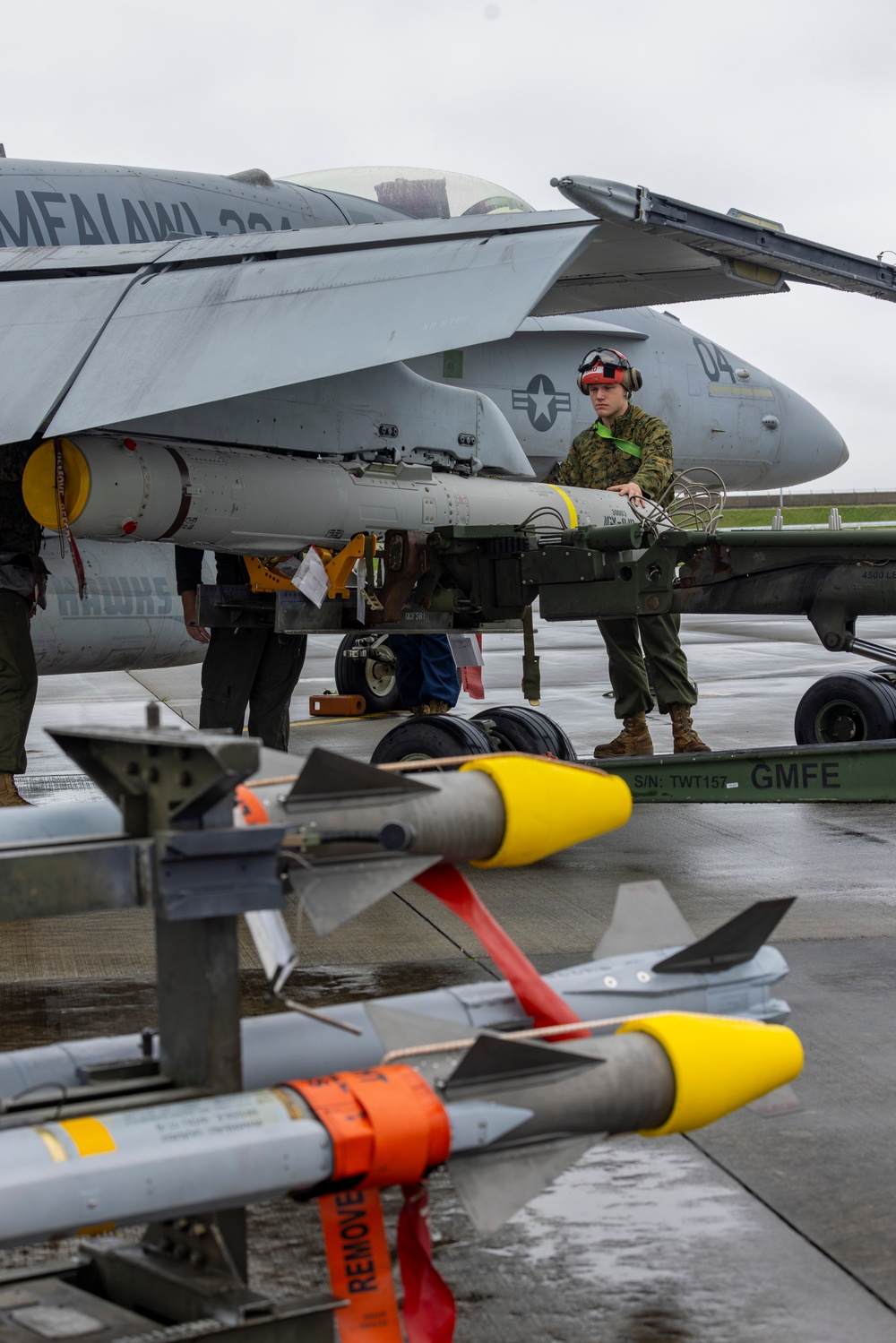 VMFA(AW)-224 conduct load exercise