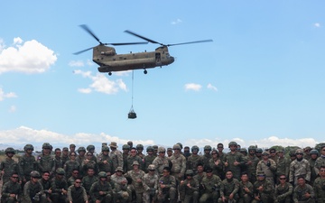 U.S. Army and Philippine Army Conduct Sling Load Operations During Balikatan