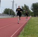 Capt. Zachary Grimes runs an 800 meter sprint time trial