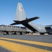 Airmen load three AFCENT C-130s with humanitarian aid bound for Gaza