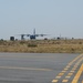Three AFCENT C-130s takeoff with humanitarian aid bound for Gaza