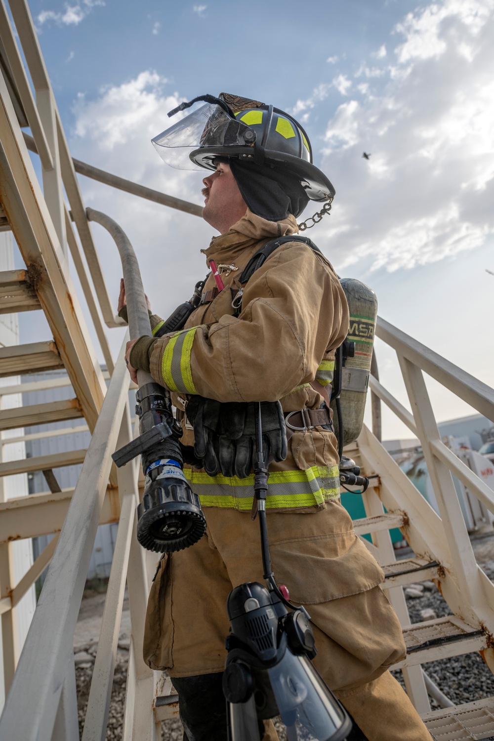 Firefighters Conduct 1410 Drills