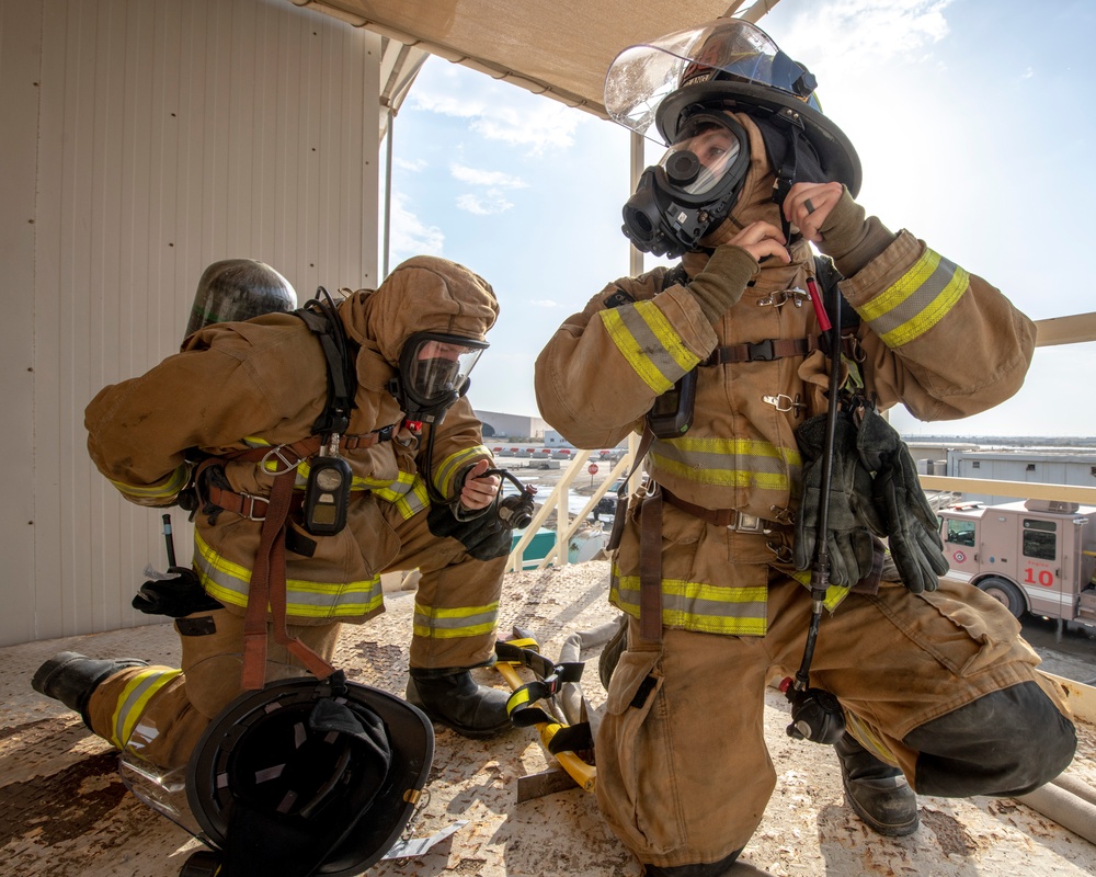 Firefighters Conduct 1410 Drills