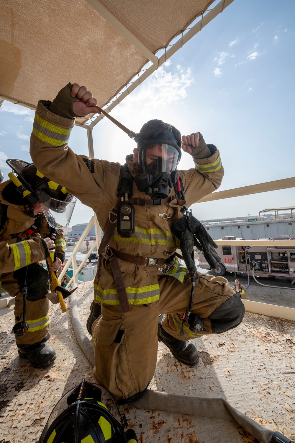 Firefighters Conduct 1410 Drills