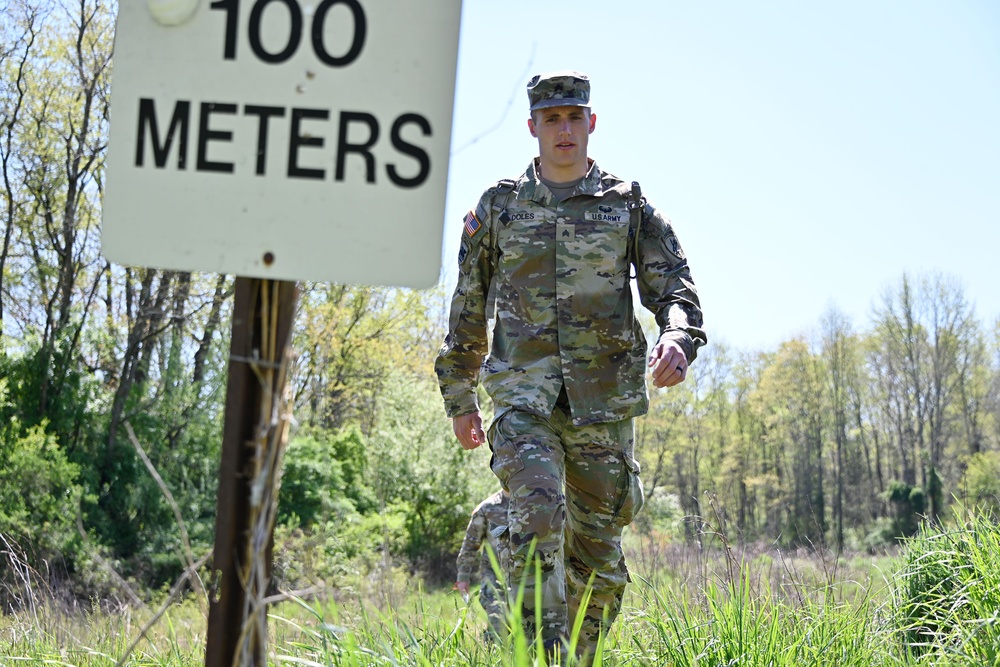 Joint Base McGuire-Dix-Lakehurst – US Army Reserve – USARC CIOR Competitive Camp Land Nav. 22 April 2024