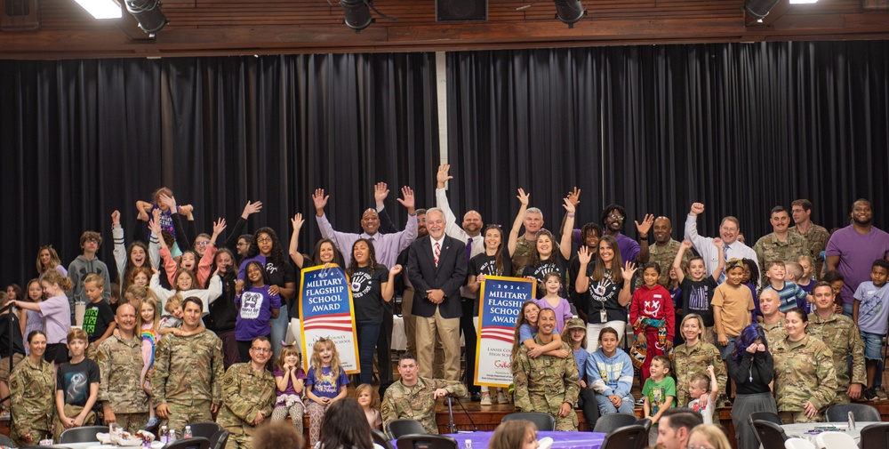 Local schools recognized as Military Flagship Schools