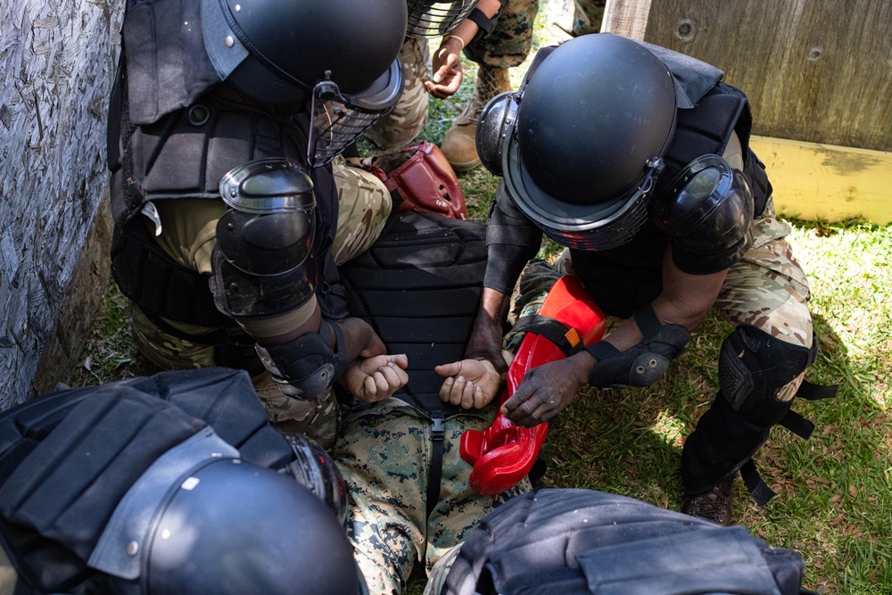 Forced Cell Extraction Training – Exercise Island Warrior 2024