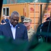 Secretary of Defense Lloyd Austin Visits With U.S. and Kenyan Service Members Stationed at Manda Bay, Kenya