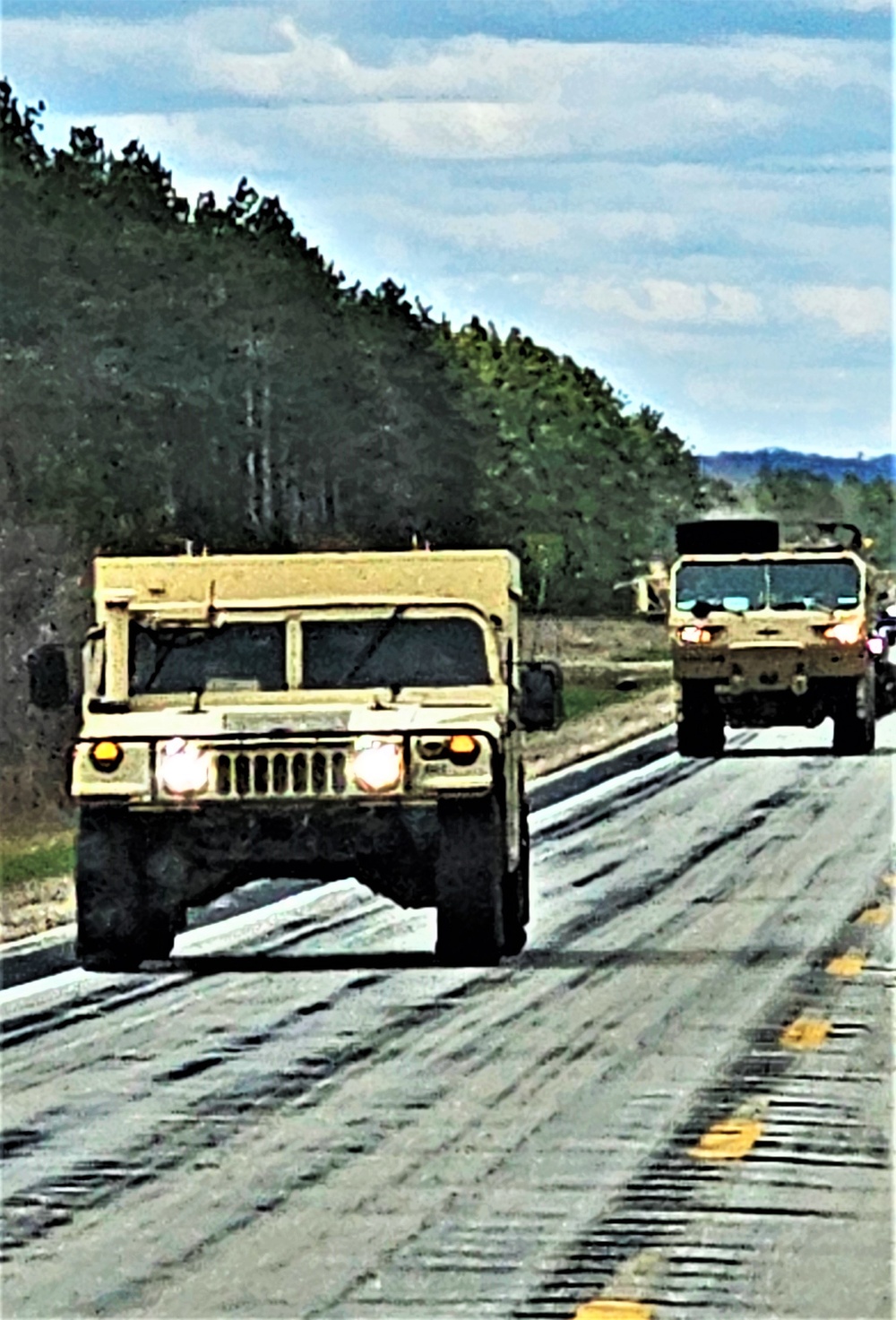 April 2024 training operations at Fort McCoy